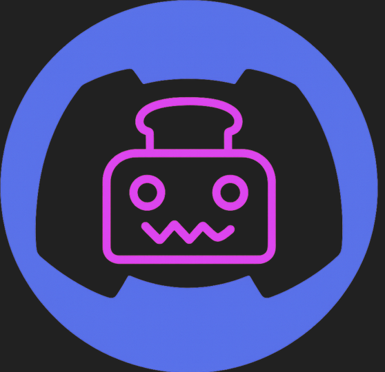 This image has an empty alt attribute; its file name is ToasterBotnet_-_Discord-Logo.png